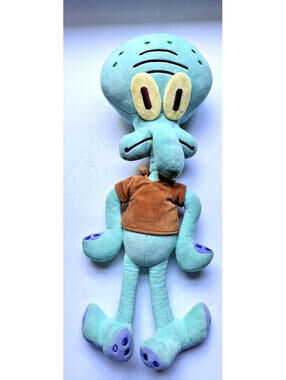 SpongeBob SquarePants SQUIDWARD 12” Plush Toy Nickelodeon Universe 2023